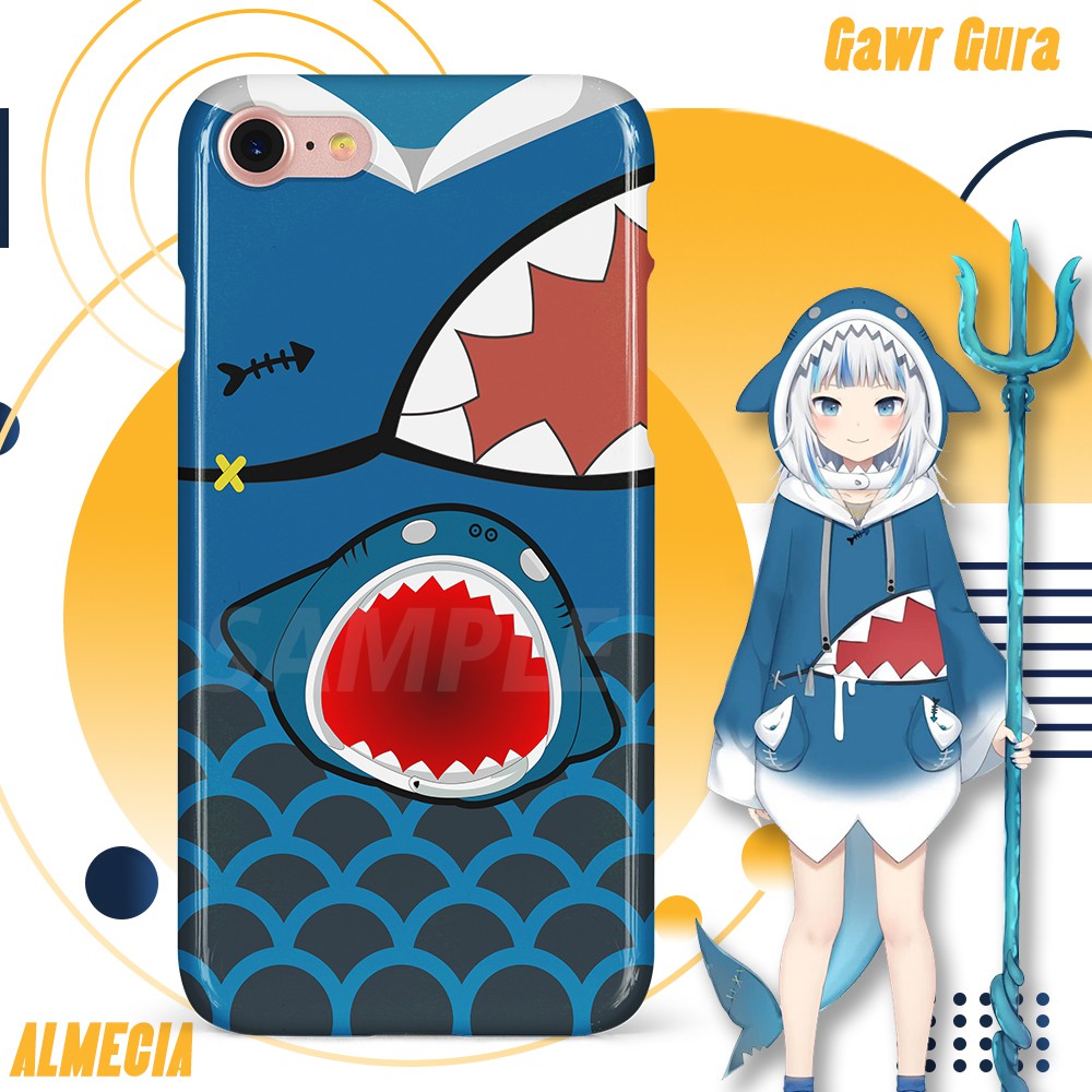 Softcase Hololive Gawr Gura / Phone Case / Hardcase Gura / Costum Case Semua Tipe HP