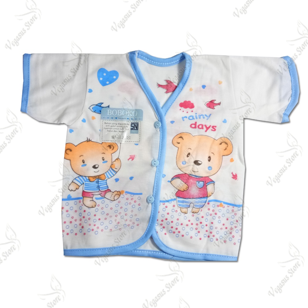 Baju Bayi lengan Pendek dan panjang 3Pcs newborn 0-3 Bulan-Vegasus Store