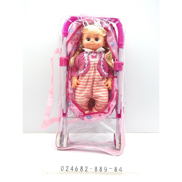 STROLLER BESI + BONEKA SUARA