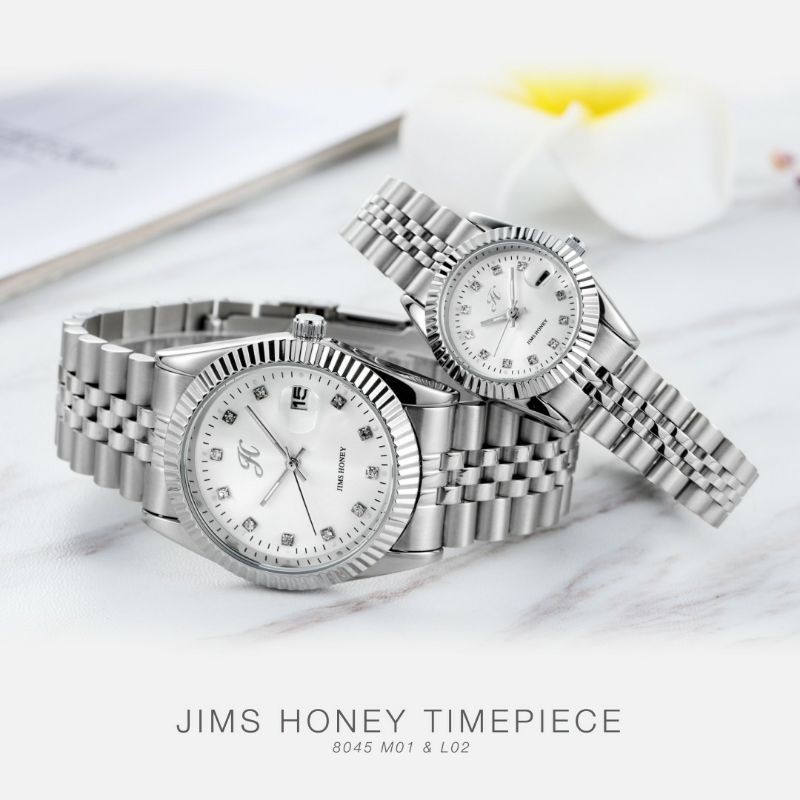 Jam Tangan Couple 8045 Jims Honey
