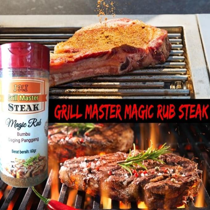 

Silahkan Order] Grill master Magic Rub steak / chiken / ribs 60gr