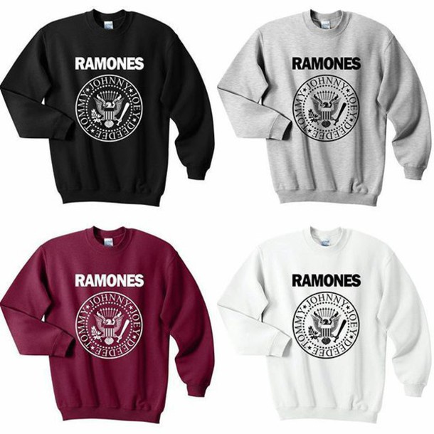 RAMONES terbaru premium sweater pria / wanita