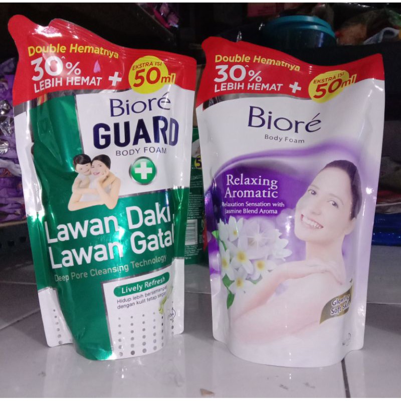 BIORE 800ML REFILL (sabun mandi cair)