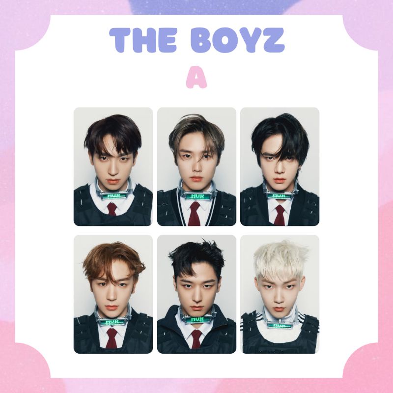 [THE BOYZ] PHOTOCARD THE BOYZ MAVERICK, THE B-ZONE, ATHLET CLUB #4 ‼️BACA DESKRIPSI‼️