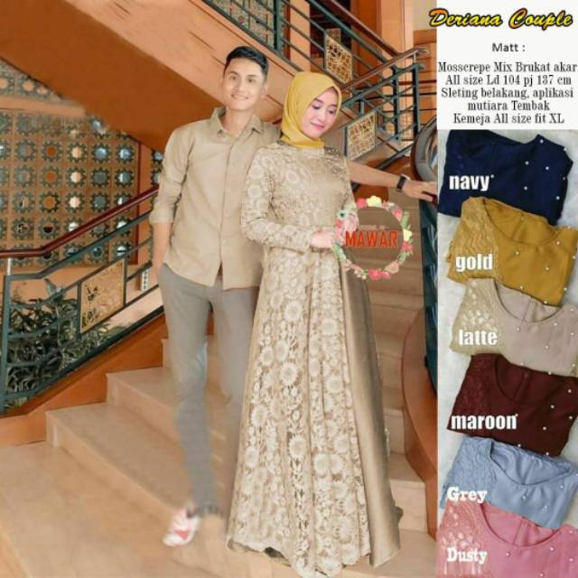 DERIANA COUPLE MOSSCREPE MIX BRUKLAT AKAR