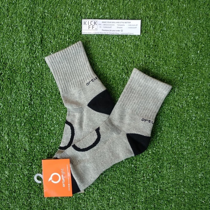 KAOS KAKI SEKOLAH / KAOS KAKI OLAHRAGA ORTUSEIGHT RAPID SOCKS S - GREY