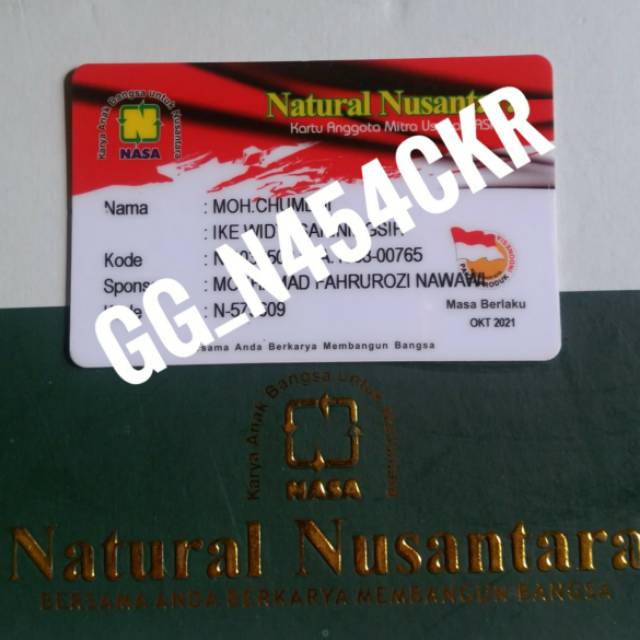 Paket Glowing  Nasa