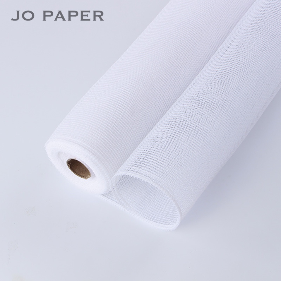 Jual Flower Wrapping Paper Polynet Mesh Roll Tile Jaring Kertas