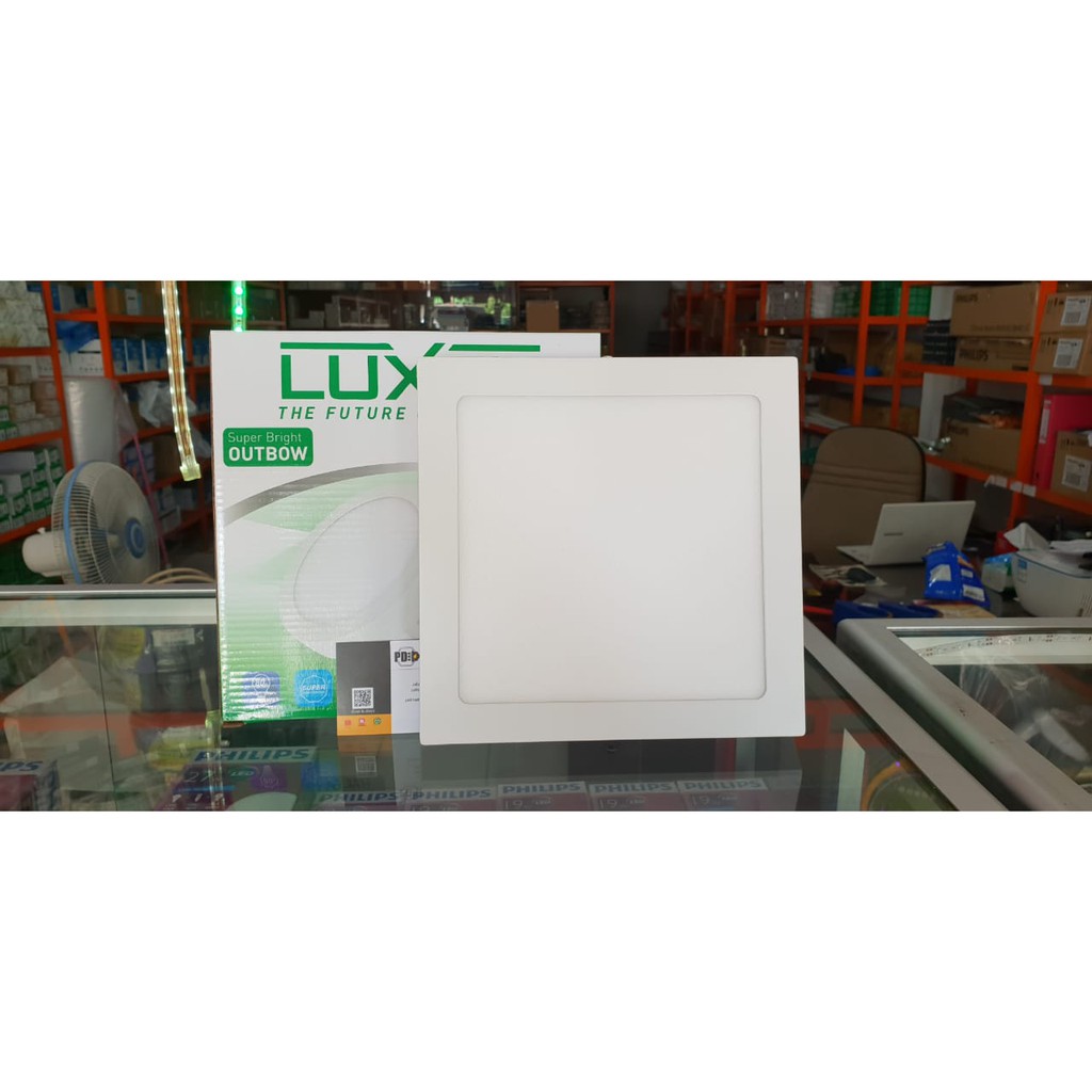 LUXEN LAMPU DOWNLIGHT LED PANEL OUTBOW KOTAK LUXEN 18 WATT