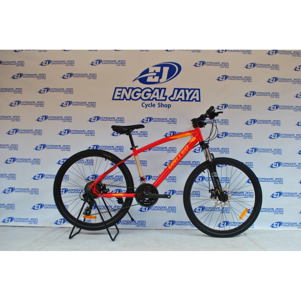 Sepeda MTB United Monanza 3.00 Disc Brake 21 Speed 26 Inch