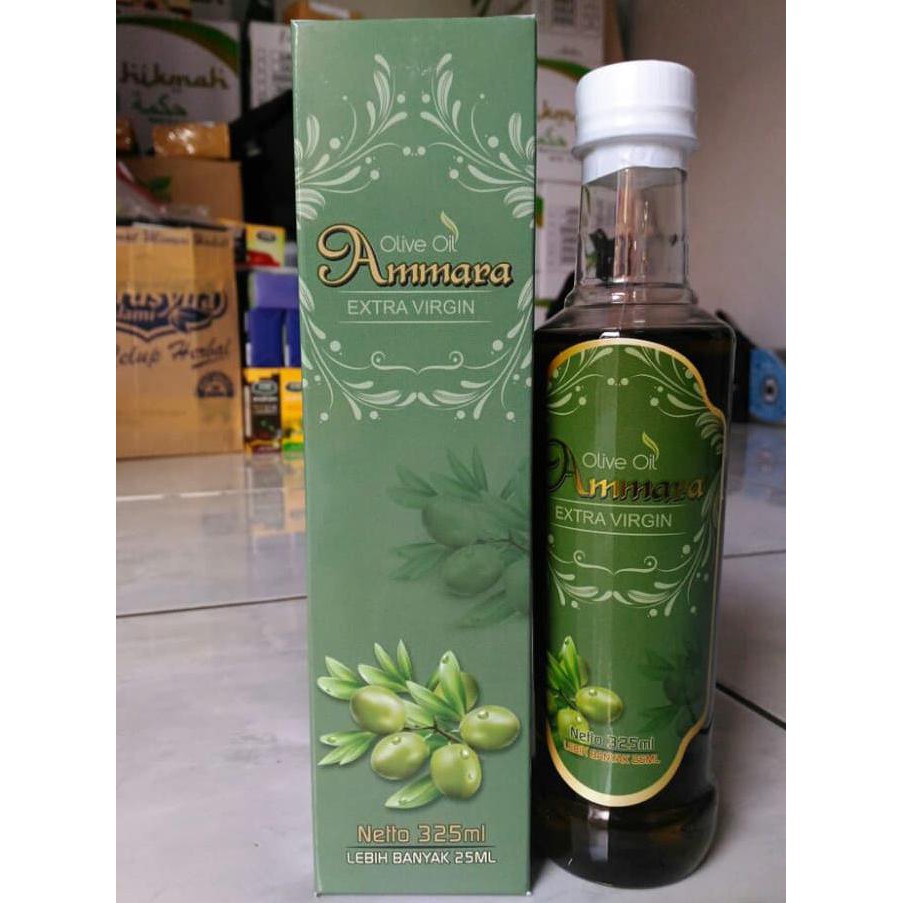 

Minyak Zaitun Extra Virgin Ammara 325 ml