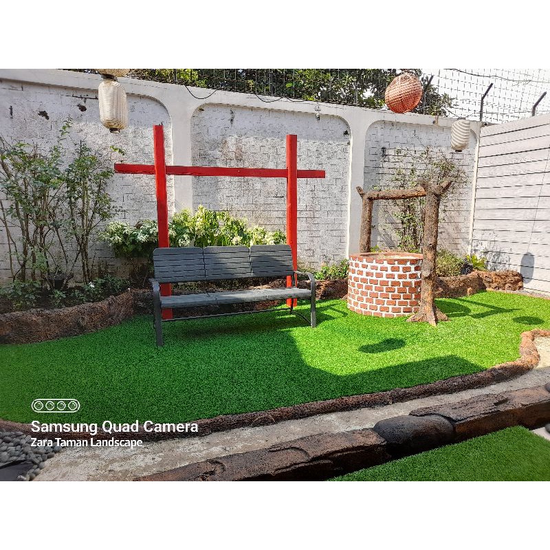 Rumput Sintetis Outdoor Tebal 30mm