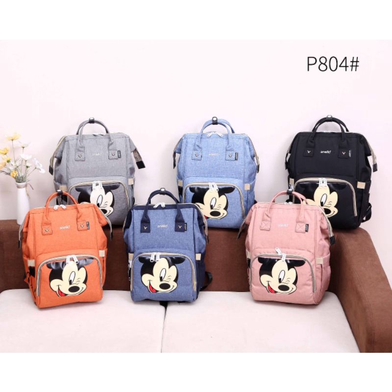 Anello X Disney Mickey Mouse Diaper Bag #P804#