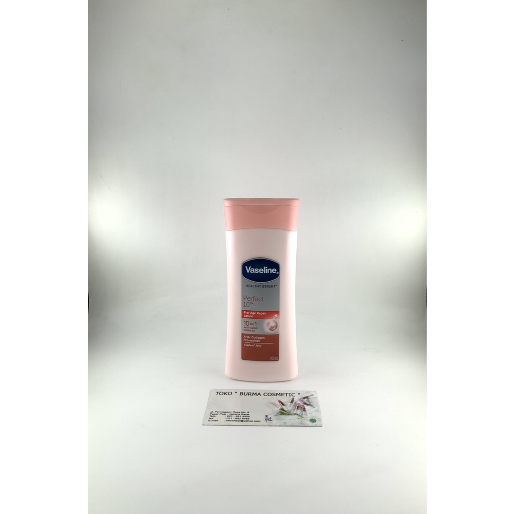 VASELINE HELATHY BRIGHT PERFECT 10 200 ML