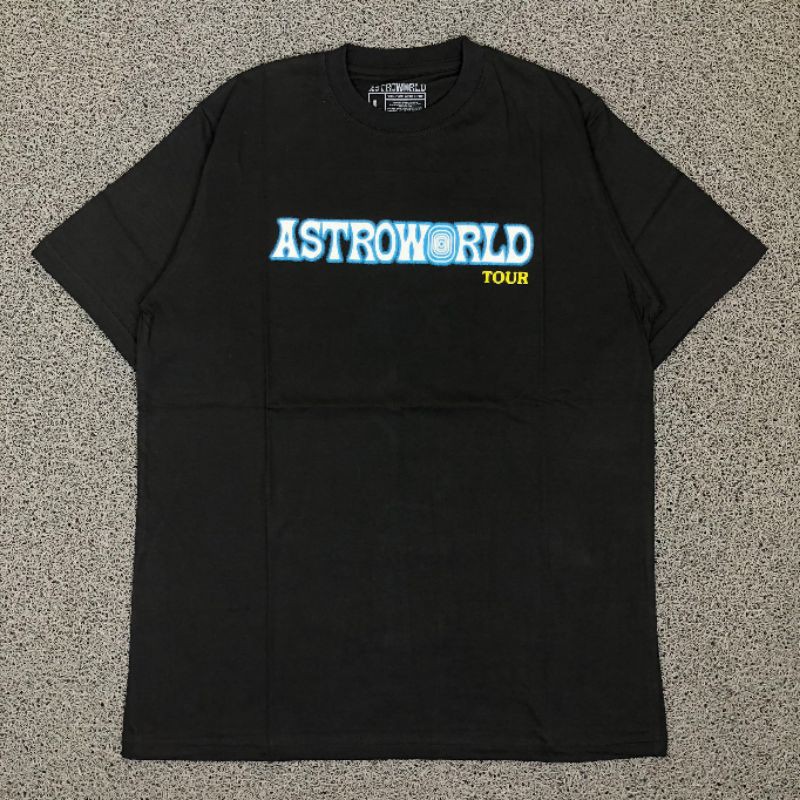 KAOS TSHIRT ASTROWORLD TOUR LOGO