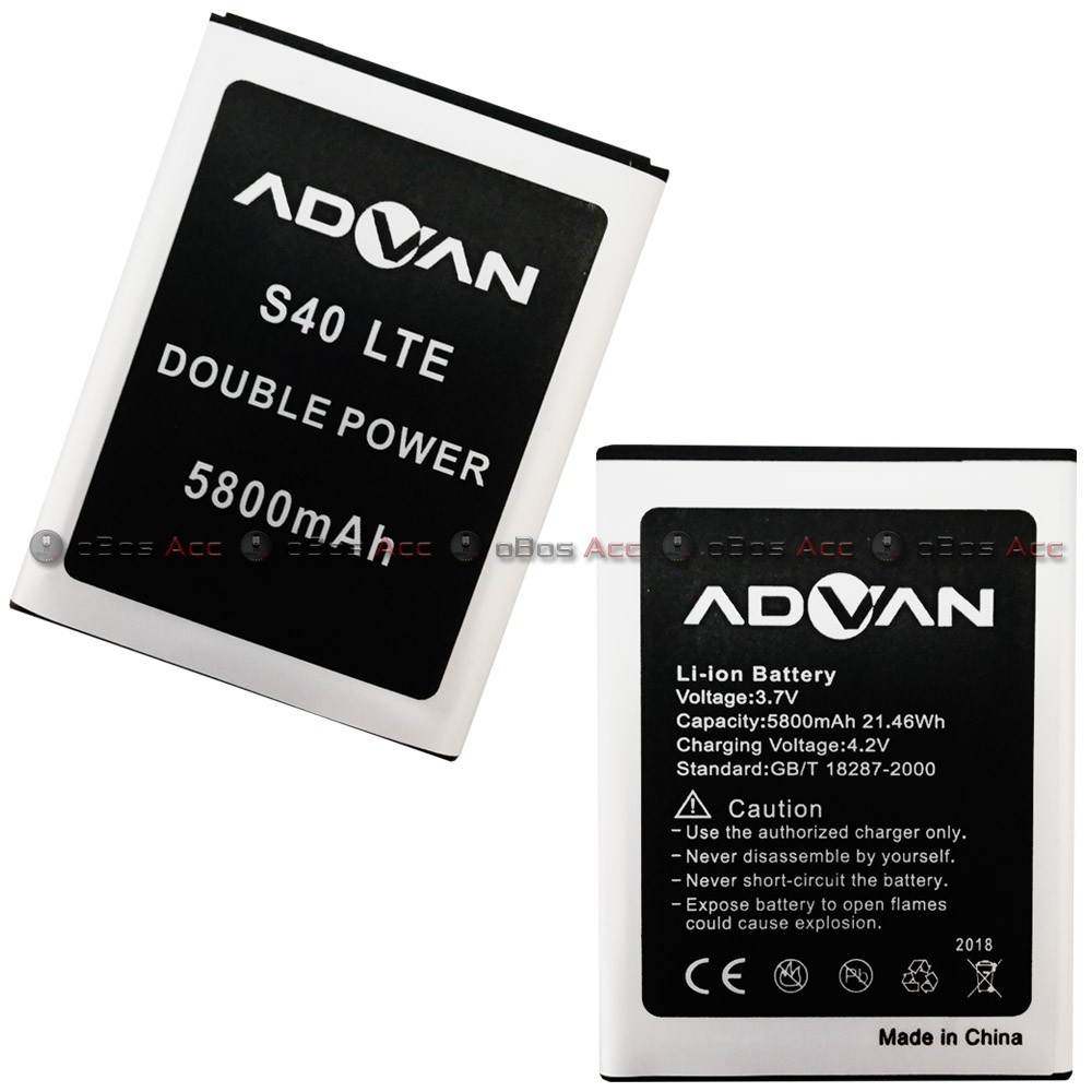 Baterai Advan S40 Lte 4g Double Power Batre Batrai Hp Shopee Indonesia