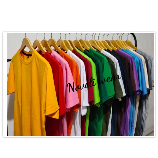 Kaos Polos O neck M L XL XXL Shopee Indonesia Kaos Polos O neck M L XL XXL Shopee Indonesia