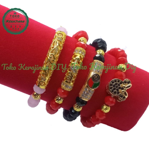 Gelang Liontin Wanita Xuping Gelang Kristal Ceko