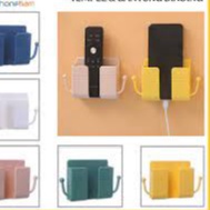 HOLDER HP DI DINDING DUDUKAN HP + 2 PENGAIT