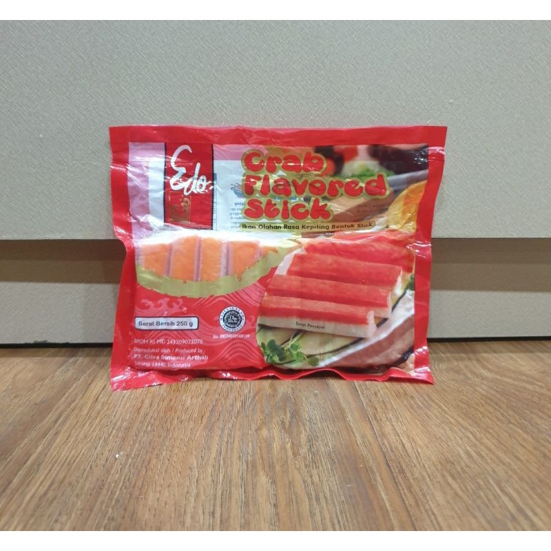 

Edo Crab Flavored Stick Kepiting 250 Gr