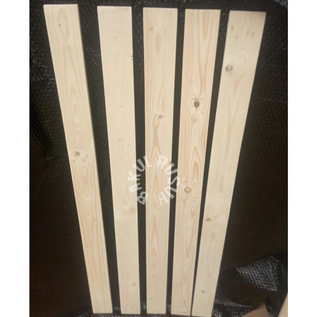 Papan kayu jati belanda eks palet jati Londo  halus ampelas 7x120 cm