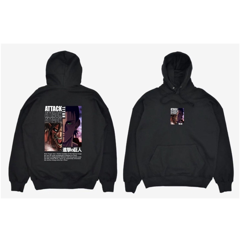 JAKET HOODIE ATTACK ON TITAN SINGEKI NO KYOJIN