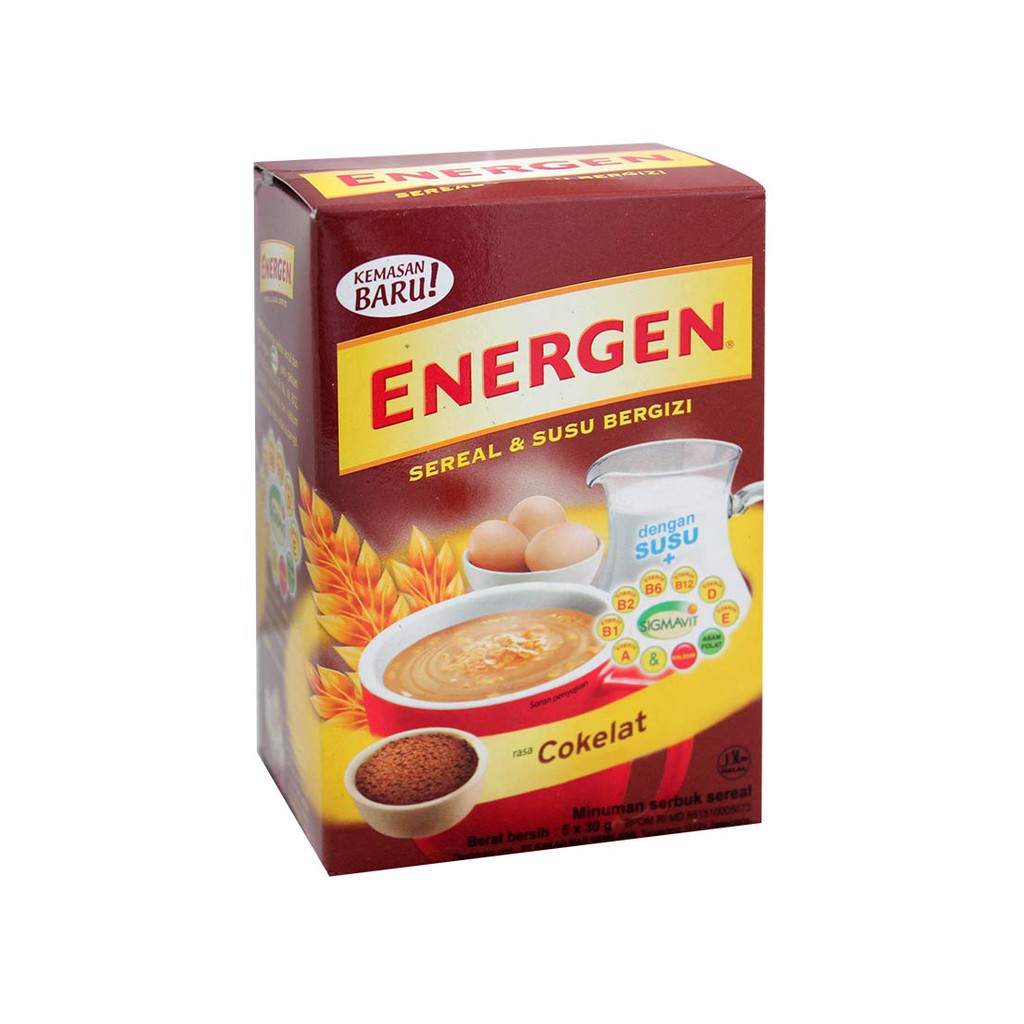 

Energen Cereal Instant Chocolate 5X30g