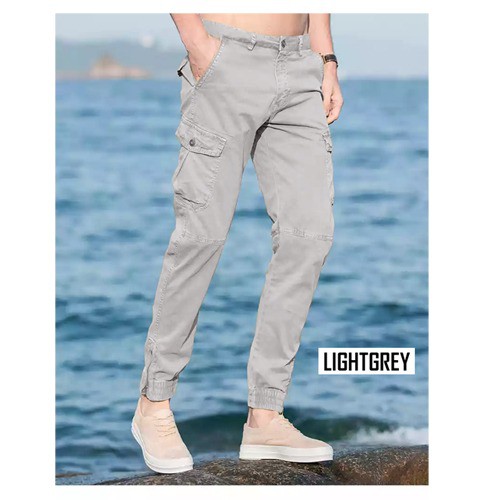 MOKOKOMO Celana Jogger Pria Moses Celana Celana Panjang Jogger Casual Jogger