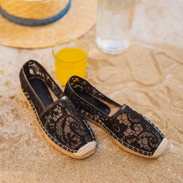 Cipka Espadrilles - Black