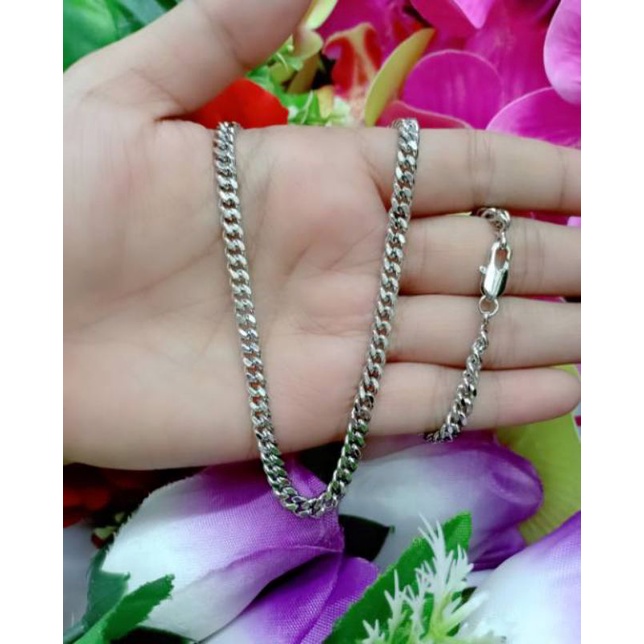 Xuping kalung rantai (lebar 4.3/3.7/3.0 mm)