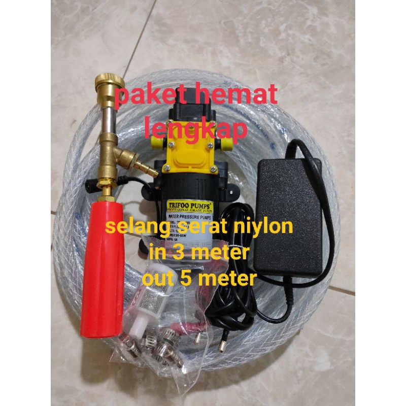 SETT LENGKAP ALAT CUCI MOTOR MOBIL TAMAN AC HPX3A Shopee