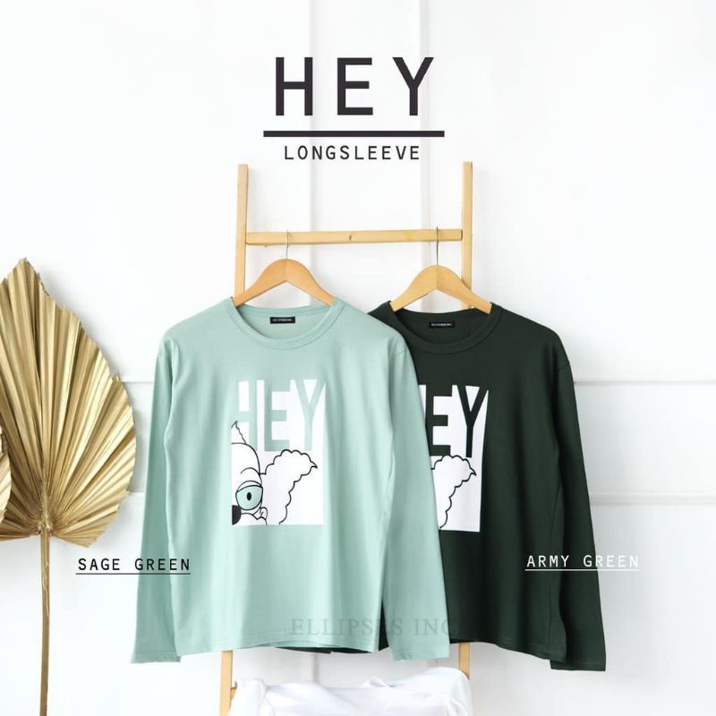 T-SHIRT OVERSIZE WANITA LENGAN PANJANG