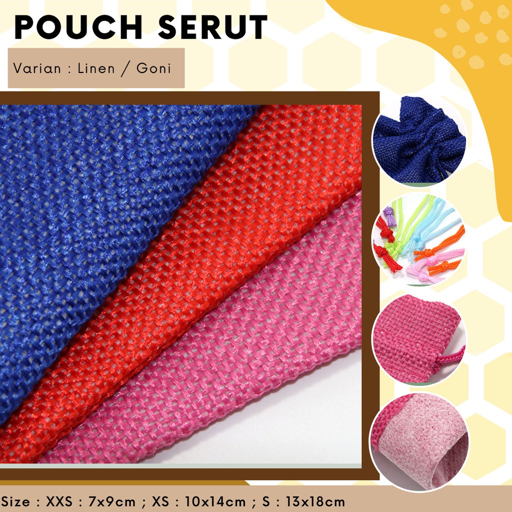 Pouch Serut / Serbaguna / Souvenir / Warna-warni / New