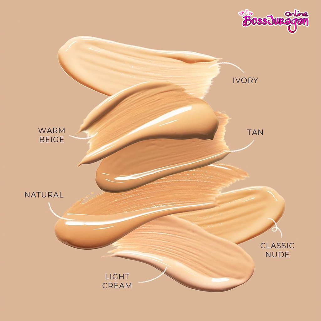 (BOSS) IMPLORA Seamless Liquid Foundation - 33ml | Implora Liquid Foundation