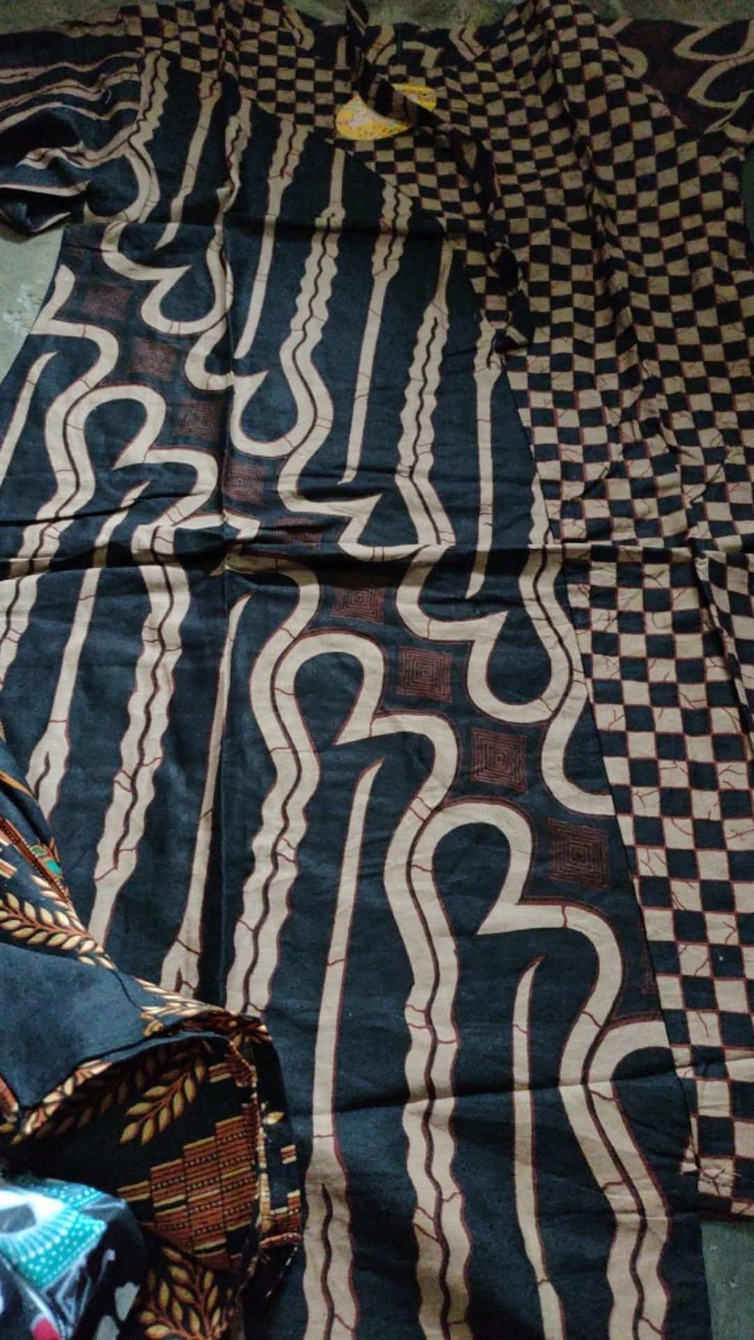 Batik Solo Tunic Genes Ziggy Tali Atasan Tunik Wanita Kerja Kantor Dan Kondangan