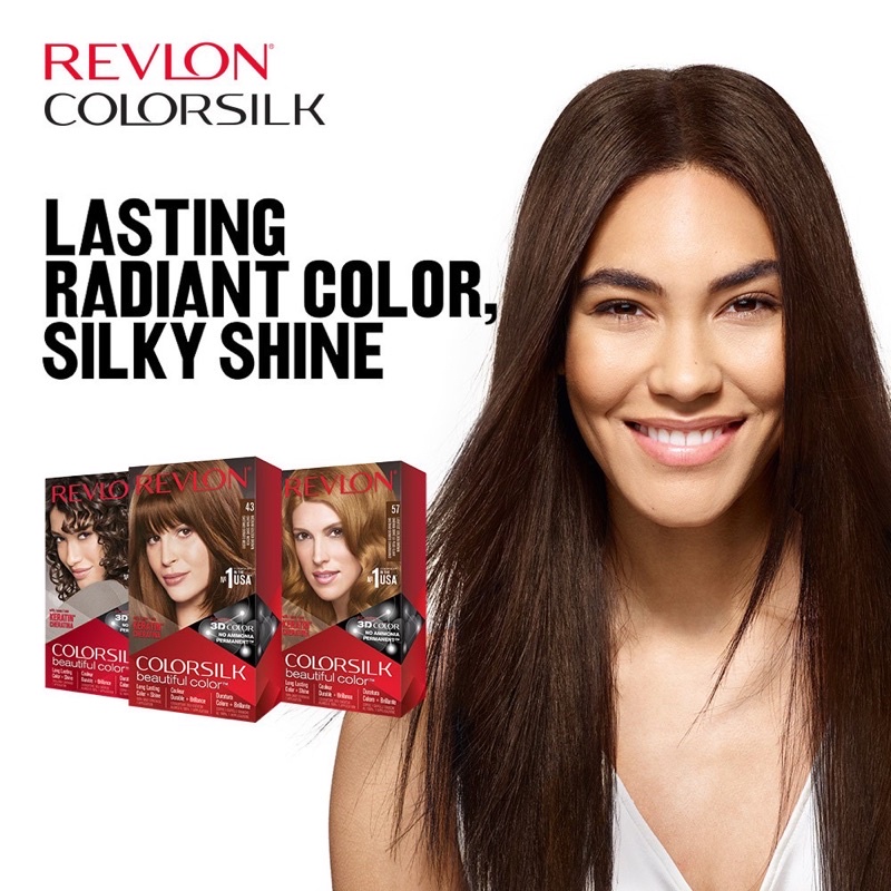 REVLON COLORSILK HAIR COLOR - CAT RAMBUT