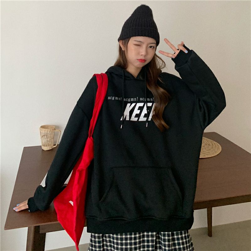 S - XXXXXL(6XL) Hoodie Korean Style Big Size KEEP Jacket OVERSIZE Jaket Long Sleeve Harajuku Sweater Pria Wanita Jumbo Fashion Women Tumblr Ulzzang 5XL 4XL 3XL 2XL XL L M