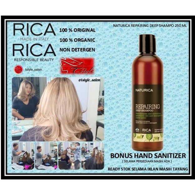 NATURICA REPAIRING SHAMPOO KECANTIKAN SAMPO HAIR  TONIC  