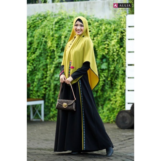 TERBARU SET KATYA BLACK NEON BY AULIA FASHION