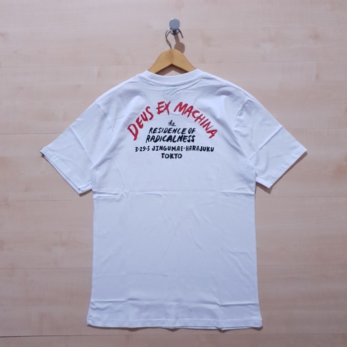 KAOS T SHIRT DEUS EX MACHINA DEUS RECORD BARRELS TEE WHITE - M