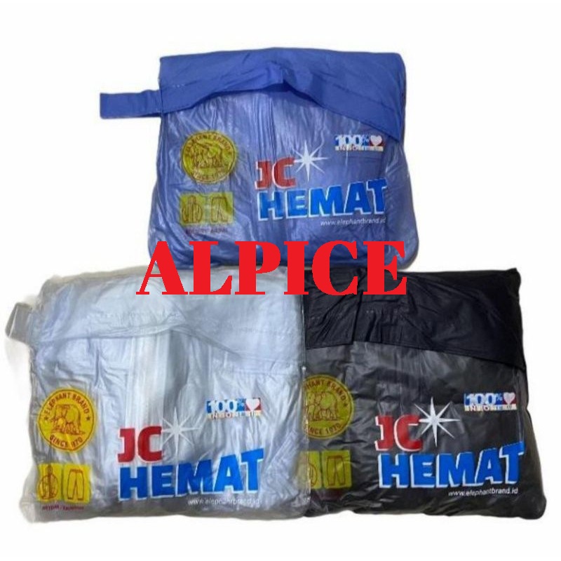 Jas Hujan Jaket Celana HEMAT Elephant Brand