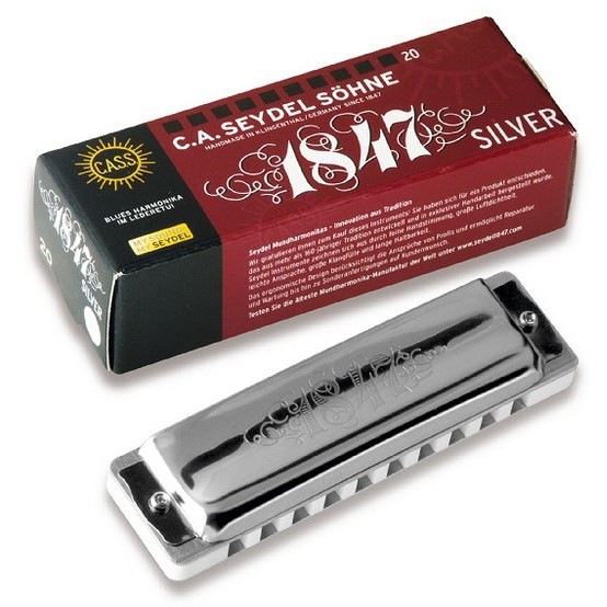 Harmonika Seydel Blues 1847 Silver 16301