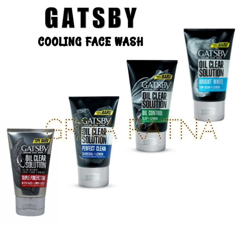Gatsby Cooling Face Wash - Sabun Pembersih wajah