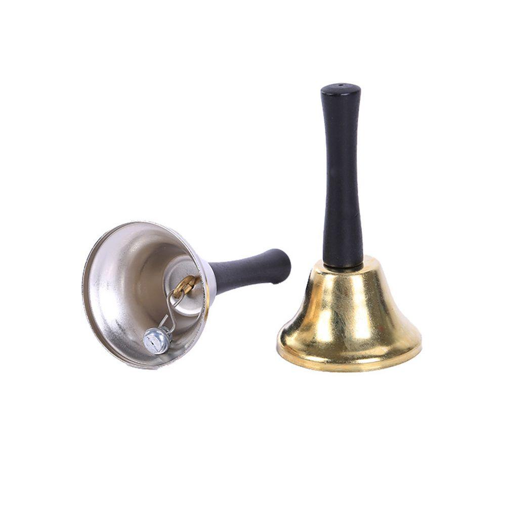 Solighter Natal Handbell Gold/Silver Mainan Hotel Reception Call Jingle Rlngtones