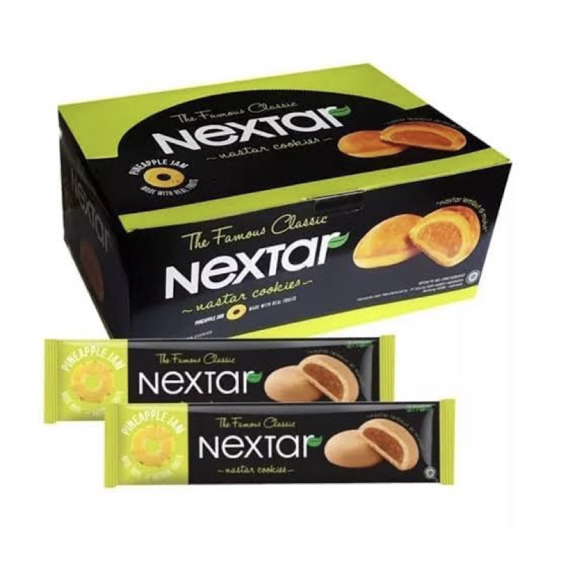 

Nextar Nabati Cookies Box All Varian 42 gr x 10 Pcs