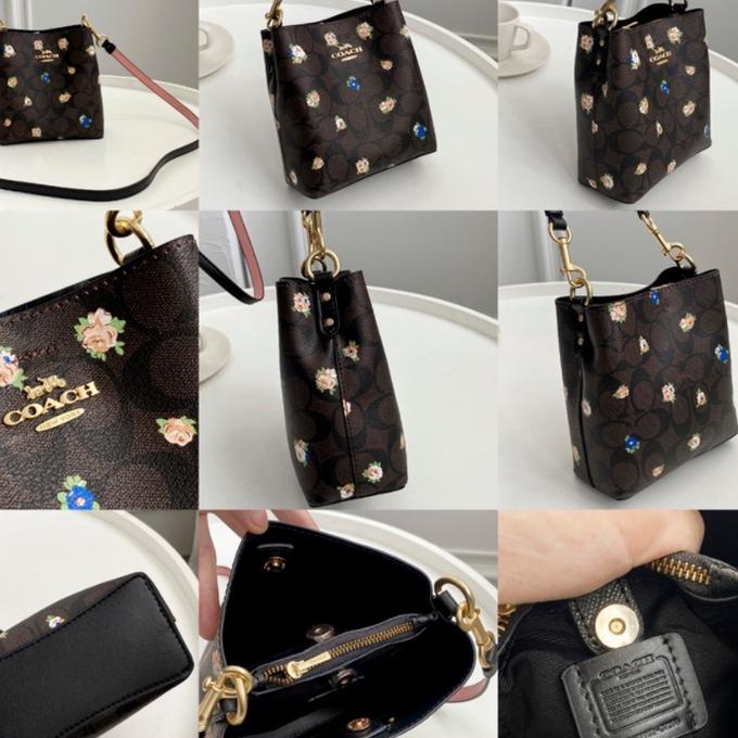 Siap Kirim.. Mini Size  7270 7269 7266 coach Town Bucket Women Handbag Crossbody Sling Bag
