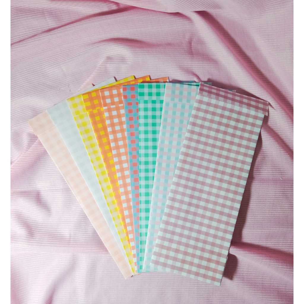 

AMPLOP PACKAGING PANJANG WARNA MOTIF KOTAK | | AMPLOP LEBARAN | AMPLOP SOUVENIR