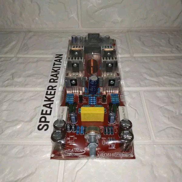 Kit Driver Power Amplifier YIROSHI PRO 6 up to 2000Watt