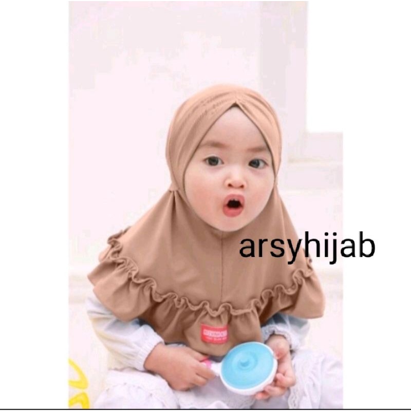 jilbab bayi / kerudung syria amira 0-3thn