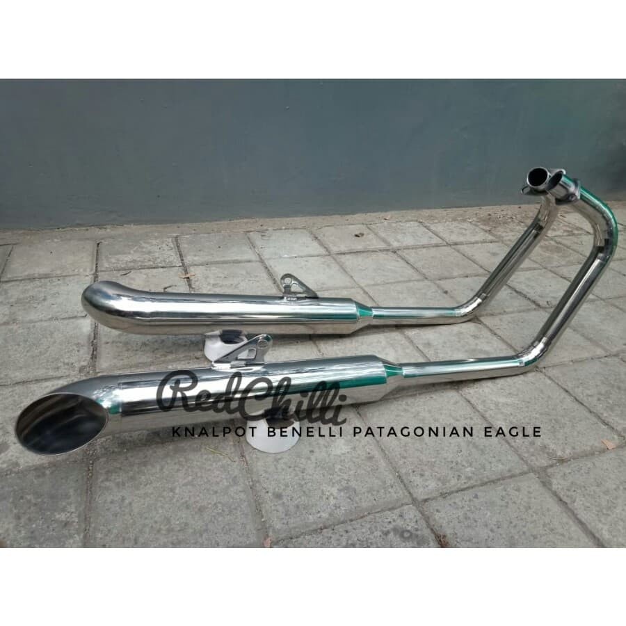 Knalpot Benelli Patagonian Eagle 250 - Knalpot Benelli PE 250 New Kit